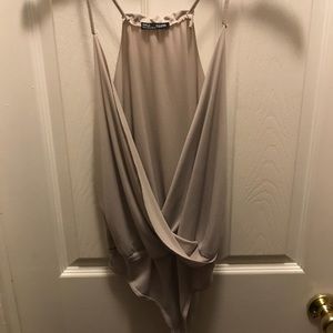 Zara top/bodysuit